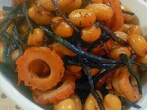 ✿大豆とひじきの煮物❤